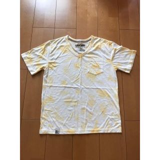 タイダイTシャツ　イエロー　S(Tシャツ/カットソー(半袖/袖なし))