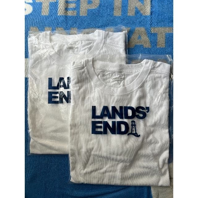 LANDS’END(ランズエンド)のカエ様専用 ランズエンド XL（Japan fit）ホワイトTシャツ 未使用品 メンズのメンズ その他(その他)の商品写真