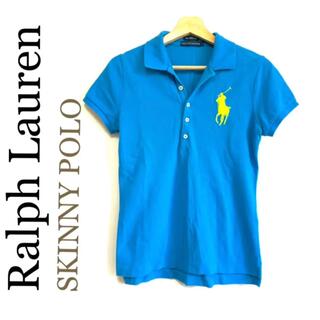 ポロラルフローレン(POLO RALPH LAUREN)のRalph Lauren  レディース 半袖ポロシャツ ビッグポニー 美品 L(ポロシャツ)