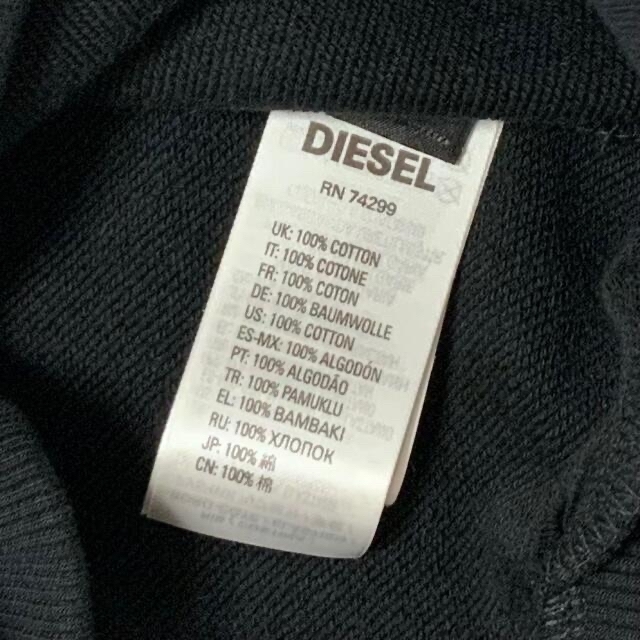 大人気のデザイン　DIESEL　KID　ロゴスウェット　12Y　新モデル