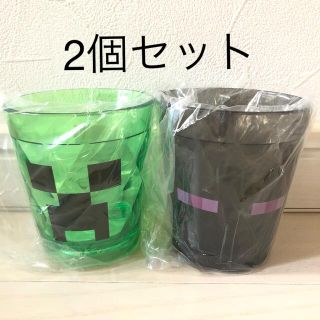 Minecraft マイクラ  キラキラクリアカップ コップ(キャラクターグッズ)