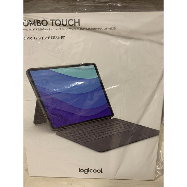 Logicool COMBO TOUCH iPadpro 12.9インチ スマホ/家電/カメラのPC/タブレット(その他)の商品写真