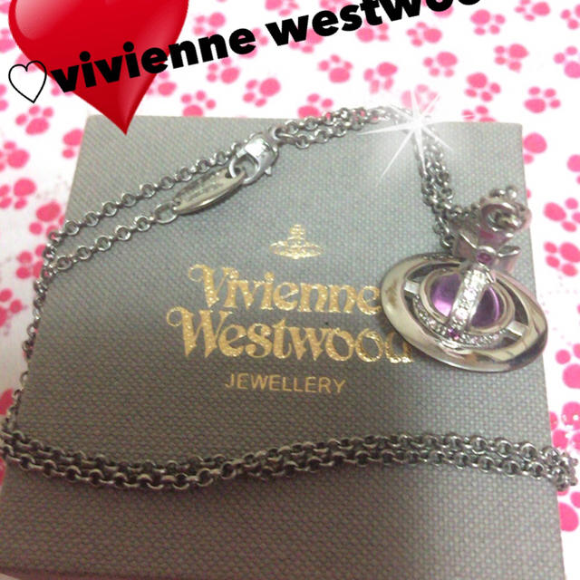 Vivienne Westwood - vivienne❤️スモールオーブ 紫水晶ネックレスの ...