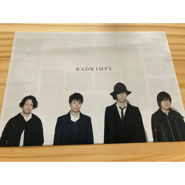 RADWIMPS チラシ エンタメ/ホビーのCD(ポップス/ロック(邦楽))の商品写真