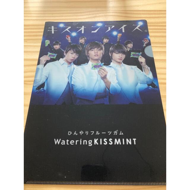 kis-my-ft2 クリアファイル キスオンアイス glico  エンタメ/ホビーのタレントグッズ(アイドルグッズ)の商品写真