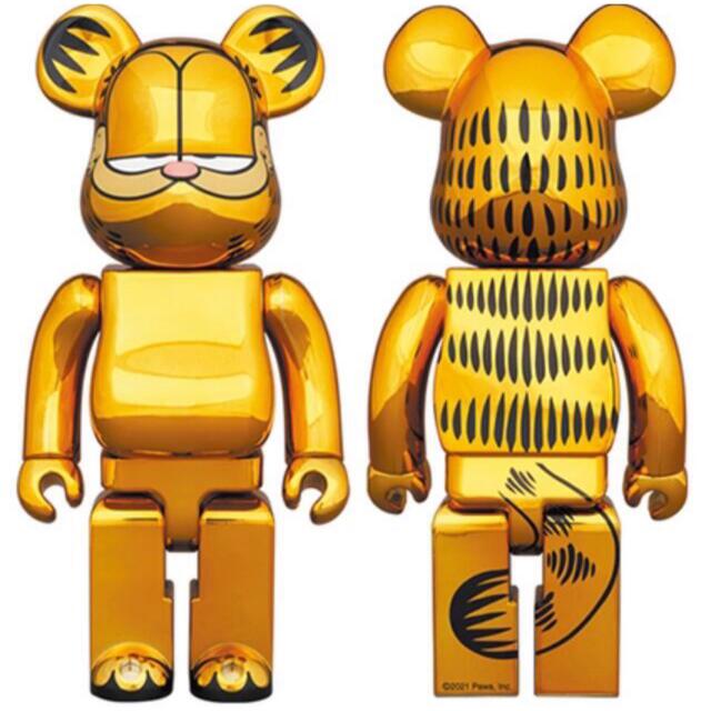 GARFIELD Gold Chrome ver. 400% ベアブリック未開封