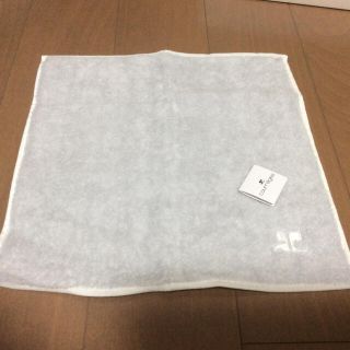 クレージュ(Courreges)の【新品】courreges タオルハンカチ(ハンカチ)