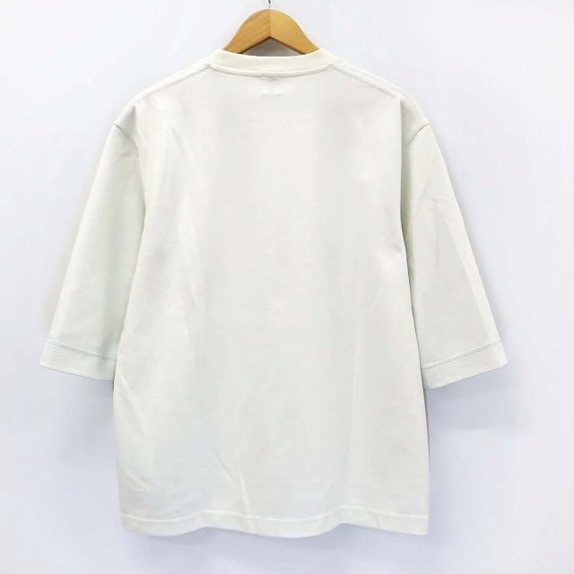 TAKEO KIKUCHI(タケオキクチ)のタケオキクチ TAKEO KIKUCHI 裏ボーダー 7分袖 カットソー 3 メンズのトップス(Tシャツ/カットソー(半袖/袖なし))の商品写真