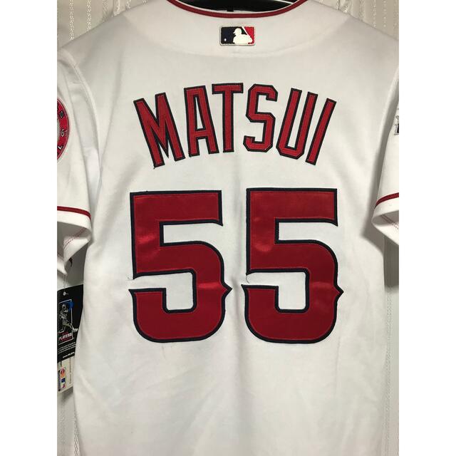 MLB ロサンゼルスエンゼルス 松井秀喜 オーセンティックユニフォーム