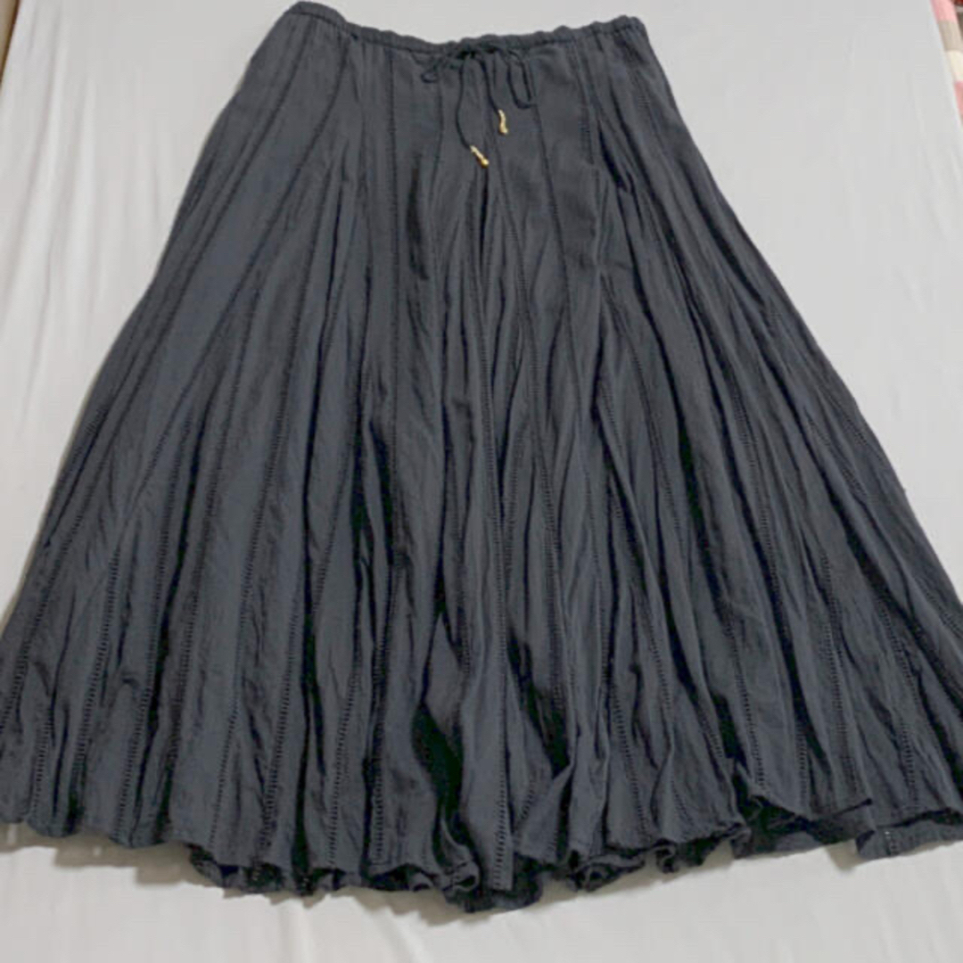 GALLARDA GALANTE(ガリャルダガランテ)のガリャルダガランテ　はしごレースロングスカート レディースのスカート(ロングスカート)の商品写真