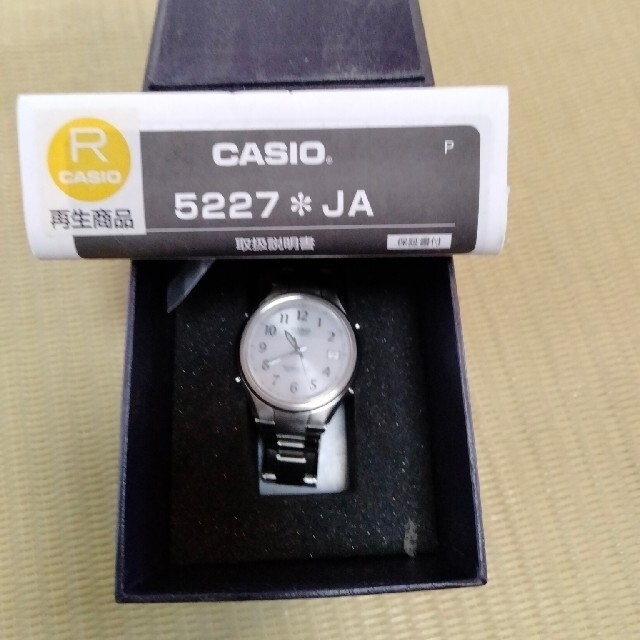 お値下げしました　新品　CASIO 腕時計　リニエージ　5227＊JA