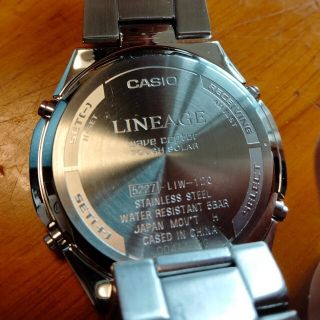 お値下げしました　新品　CASIO 腕時計　リニエージ　5227＊JA