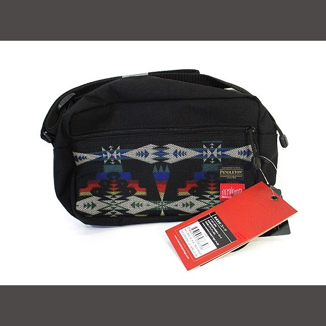 PENDLETON(ペンドルトン)のPENDLETON ×マンハッタンポーテージ ショルダー バッグ 鞄 黒 メンズのバッグ(ショルダーバッグ)の商品写真