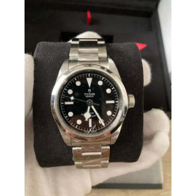 【新品未使用】TUDOR BLACKBAY36 ブラックダイアル スチールブレスBLACKBAY36