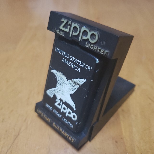 ZIPPO(ジッポー)の1994年製 Zippo アメリカンイーグル ケース付き メンズのファッション小物(タバコグッズ)の商品写真