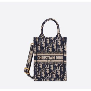 クリスチャンディオール(Christian Dior)の新品 未開封 DIOR BOOK TOTE ミニ フォンバッグ オブリーク(ショルダーバッグ)