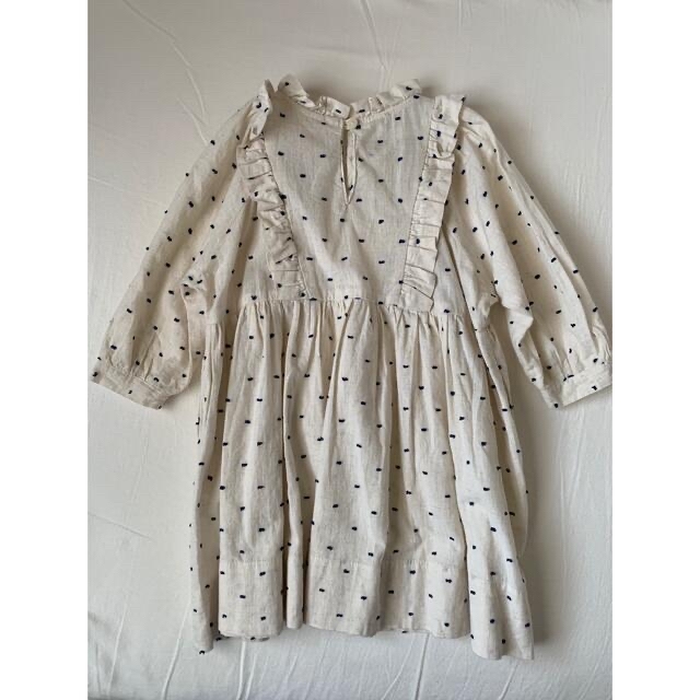 SOOR PLOOM(ソーアプルーム)のsoorploom ドットワンピース 2y/92cm キッズ/ベビー/マタニティのキッズ服女の子用(90cm~)(ワンピース)の商品写真