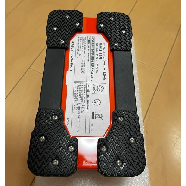 BMO JAPAN リチウムイオンバッテリー 11.6Ah チャージャーセット スポーツ/アウトドアのフィッシング(その他)の商品写真