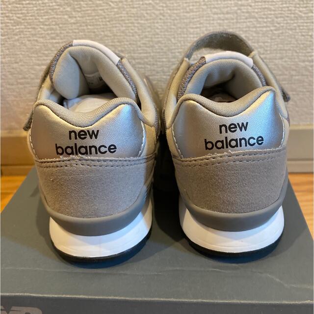 New Balance(ニューバランス)のニューバランス newbalance YV966 グレー 19cm キッズ/ベビー/マタニティのキッズ靴/シューズ(15cm~)(スニーカー)の商品写真