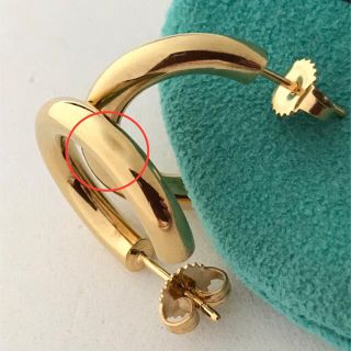 Tiffany & Co. - Tiffany K18YGフープ リング ピアスの通販 by こう ... ティファニー Tiffany & Co. ピアス ツイスト インフィニティ ダイヤモンド K18YG