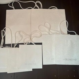 ミキモト(MIKIMOTO)のmikimoto ショッパー　紙袋　7枚セット(ショップ袋)