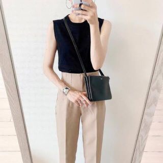 ラスト♡ 新品　ZARA ザラ　ハイウエストパンツ　モールグレー