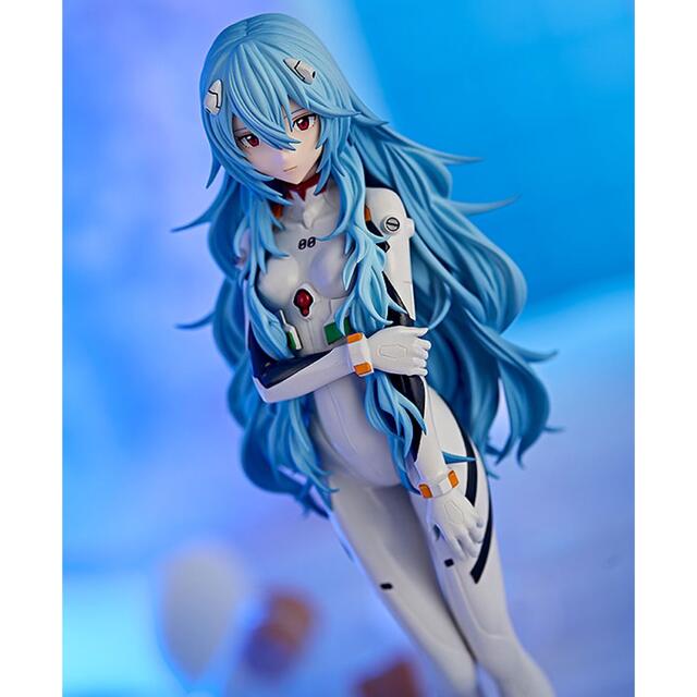 GOOD SMILE COMPANY(グッドスマイルカンパニー)のPOP UP PARADE 綾波レイ ロングヘアVer. ハンドメイドのおもちゃ(フィギュア)の商品写真