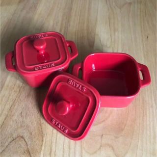 ストウブ(STAUB)のstaub ストウブ ココット　2個セット(食器)