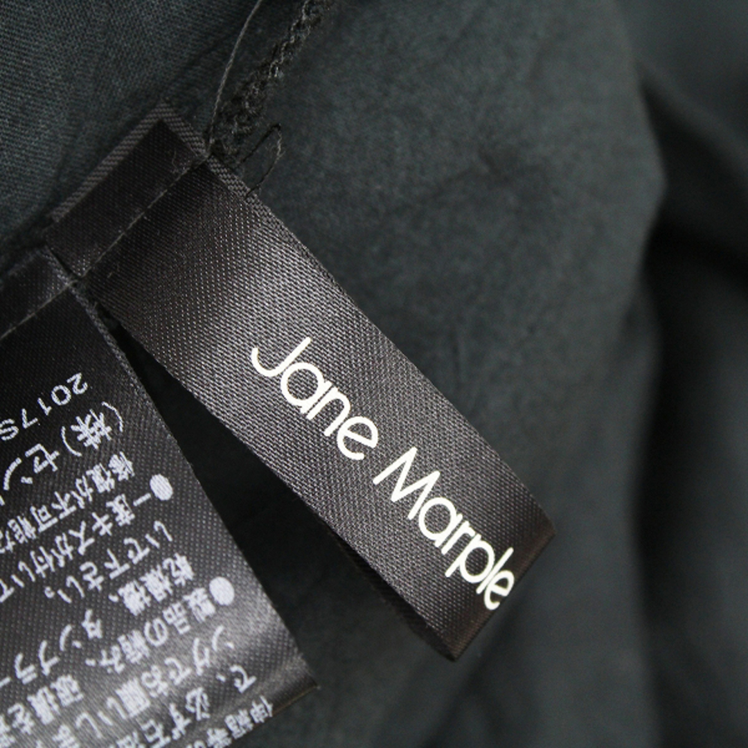 JaneMarple(ジェーンマープル)のJane Marple Dans Le Salon ジェーンマープル ドンルサロン フラワー刺繍 ギャザーフレアスカート M/ブラック 黒【2400012815667】 レディースのスカート(ひざ丈スカート)の商品写真