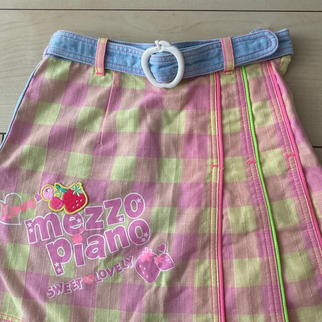 mezzo piano(メゾピアノ)のメゾピアノスカート キッズ/ベビー/マタニティのキッズ服女の子用(90cm~)(スカート)の商品写真