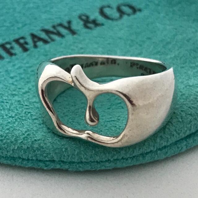 Tiffany りんごリング　7.5号希少