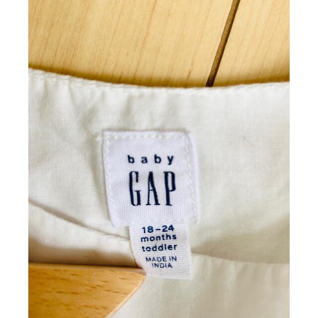 babyGAP(ベビーギャップ)のbabyGAP キッズワンピース　女の子　90 100 キッズ/ベビー/マタニティのキッズ服女の子用(90cm~)(ワンピース)の商品写真