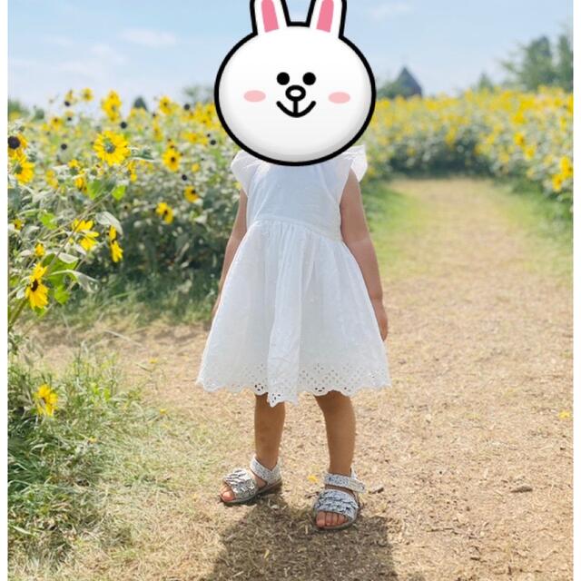 babyGAP(ベビーギャップ)のbabyGAP キッズワンピース　女の子　90 100 キッズ/ベビー/マタニティのキッズ服女の子用(90cm~)(ワンピース)の商品写真