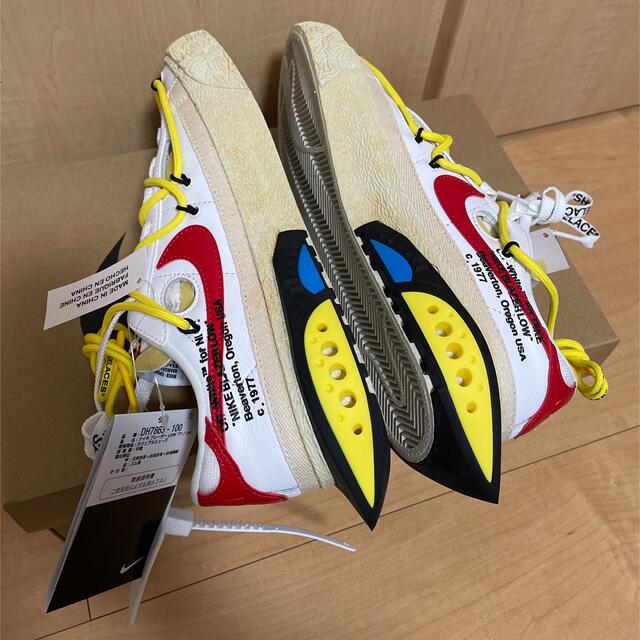 NIKE(ナイキ)のOff-White × Nike Blazer Low 24cm 新品未使用 メンズの靴/シューズ(スニーカー)の商品写真