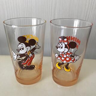 ディズニー(Disney)のミッキー&ミニー グラス(グラス/カップ)