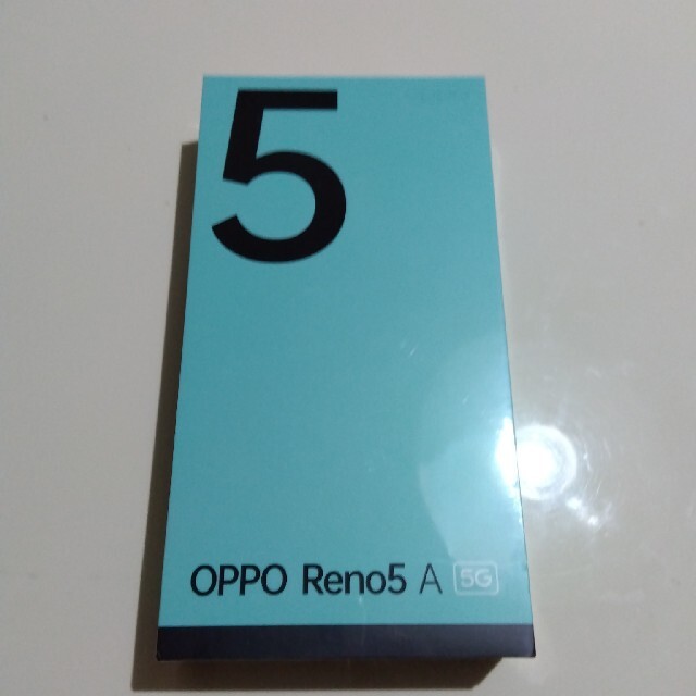 新品未開封　OPPO Reno5 A eSIM A103OP アイスブルー