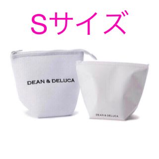 ディーンアンドデルーカ(DEAN & DELUCA)の新品未開封 DEAN&DELUCA クッション バッグインバッグ ホワイト S(ポーチ)