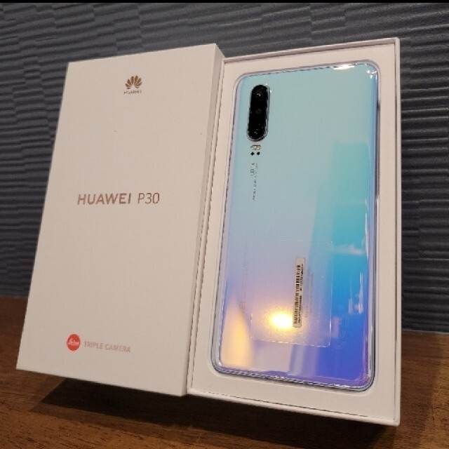 HUAWEI(ファーウェイ)の【SIMフリー】HUAWEI P30 スマホ/家電/カメラのスマートフォン/携帯電話(スマートフォン本体)の商品写真