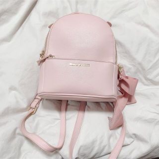 メゾンドフルール(Maison de FLEUR)のメゾンドフルール リュック ピンクM(リュック/バックパック)