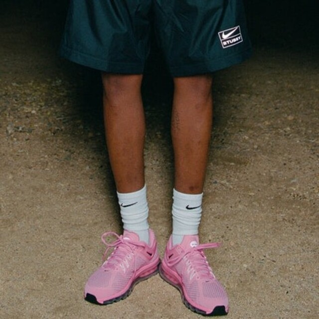 NIKE(ナイキ)のStussy & Nike Air Max 2013 Pink US9 27cm メンズの靴/シューズ(スニーカー)の商品写真