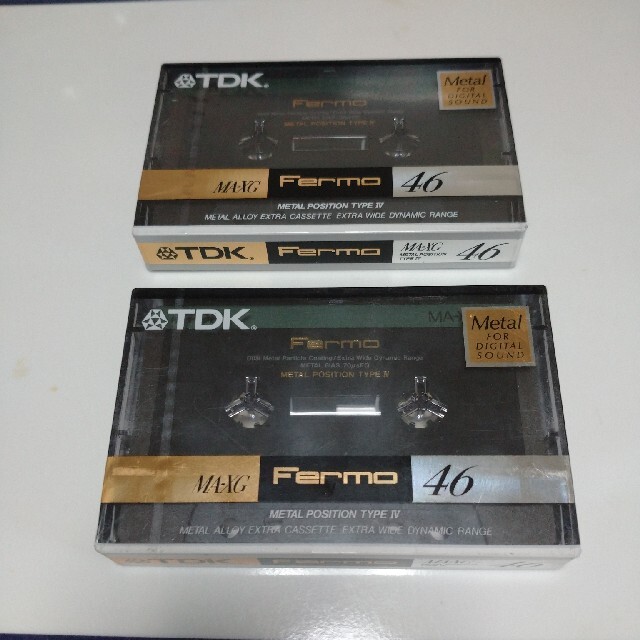 その他カセットテープ　TDK MA-XG46 Fermo 　2本