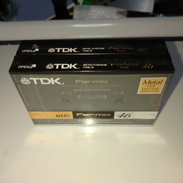 その他カセットテープ　TDK MA-XG46 Fermo 　2本