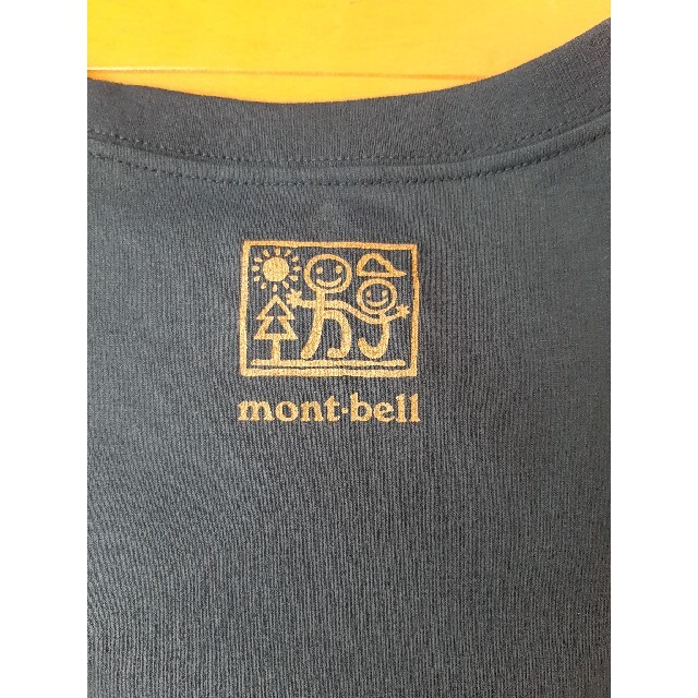 mont bell(モンベル)のみー様専用　モンベル　半袖Tシャツ　ネイビー　160 中古 キッズ/ベビー/マタニティのキッズ服男の子用(90cm~)(Tシャツ/カットソー)の商品写真