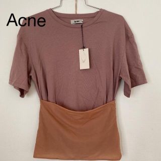 アクネ(ACNE)のACNE アクネ Tシャツ　サイズ34 未使用(Tシャツ(半袖/袖なし))