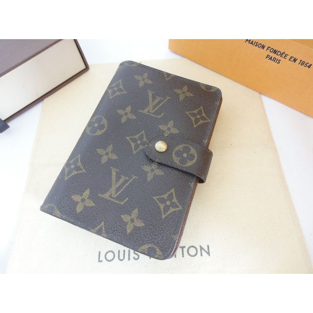 上品な LOUIS 】財布☆H27 【ポルトパピエジップ モノグラム 超美品