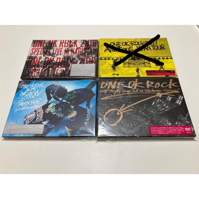 ONE OK ROCK Live DVD3枚セット | フリマアプリ ラクマ