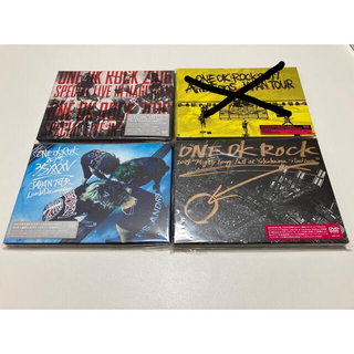 ワンオクロック(ONE OK ROCK)のONE OK ROCK Live DVD3枚セット(ミュージック)