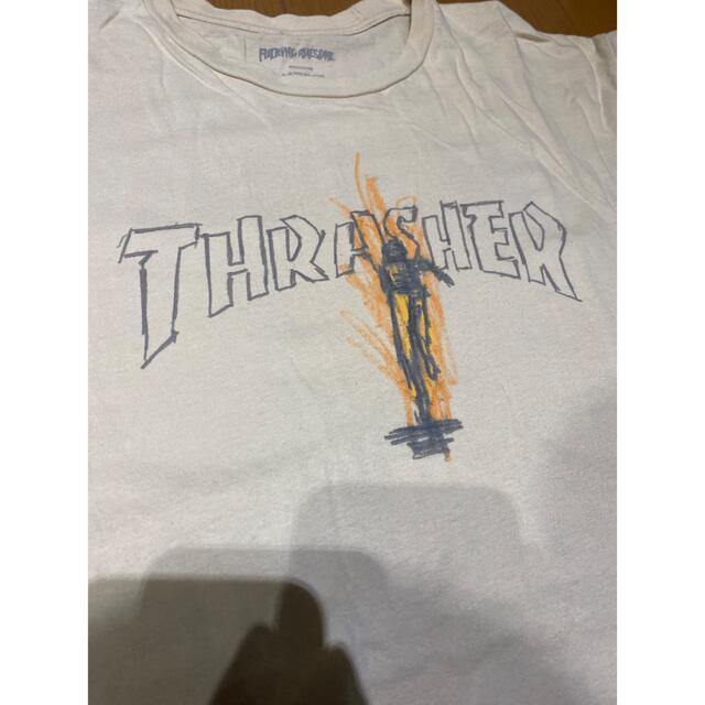 Fucking awesome ×Hockey×THRASHER Tシャツ