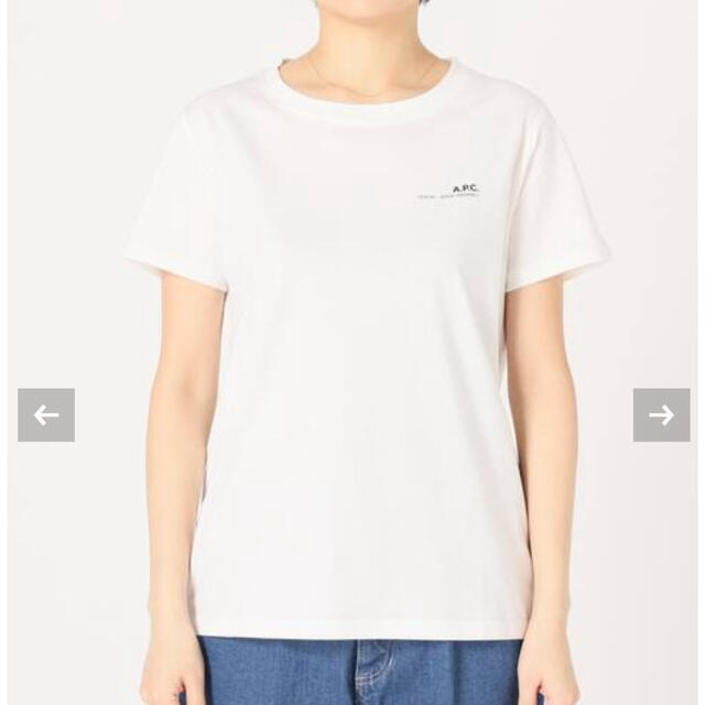 IENA(イエナ)の【A.P.C./アー・ペー・セー】ITEM F Tシャツ レディースのトップス(Tシャツ(半袖/袖なし))の商品写真