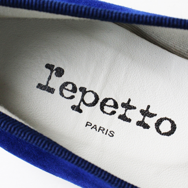 repetto(レペット)のrepetto レペット cendrillon サンドリオン スエード バレエシューズ 38/ブルー 23.3cm【2400012837157】 レディースの靴/シューズ(バレエシューズ)の商品写真